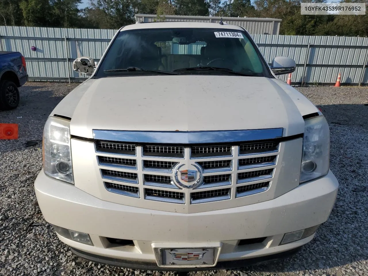 2009 Cadillac Escalade Hybrid VIN: 1GYFK43539R176952 Lot: 74711304