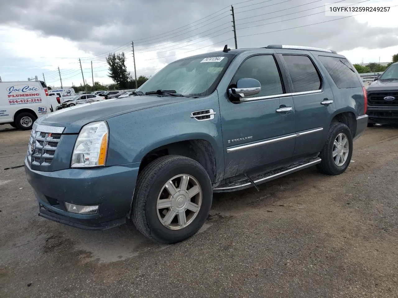 2009 Cadillac Escalade VIN: 1GYFK13259R249257 Lot: 74741264