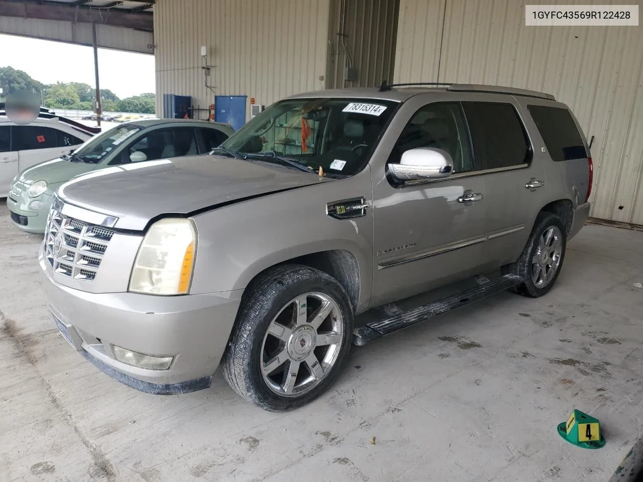 2009 Cadillac Escalade Hybrid VIN: 1GYFC43569R122428 Lot: 78315314