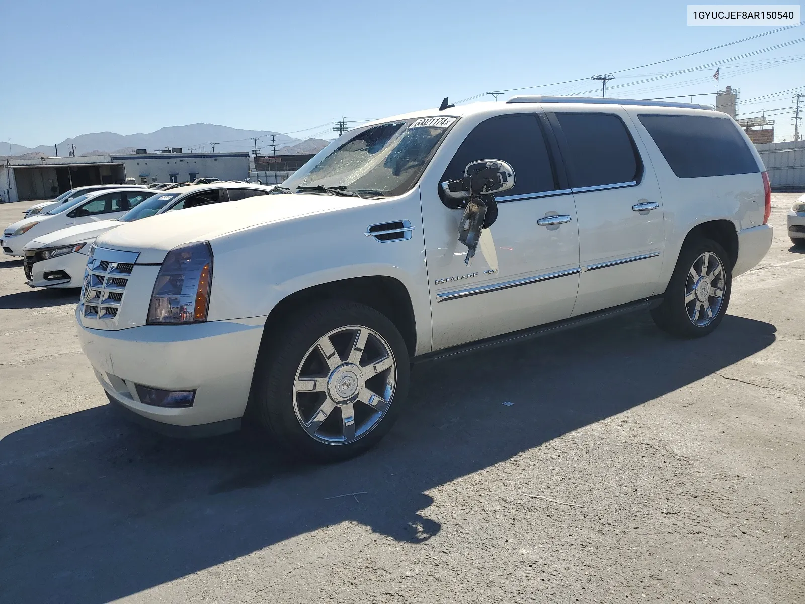 2010 Cadillac Escalade Esv Premium VIN: 1GYUCJEF8AR150540 Lot: 68021174