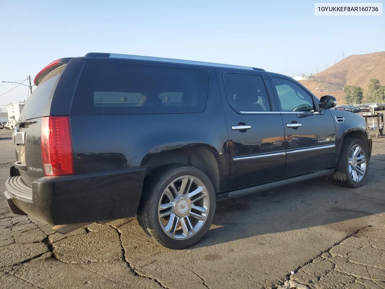 2010 Cadillac Escalade Esv Platinum VIN: 1GYUKKEF8AR160736 Lot: 69611714