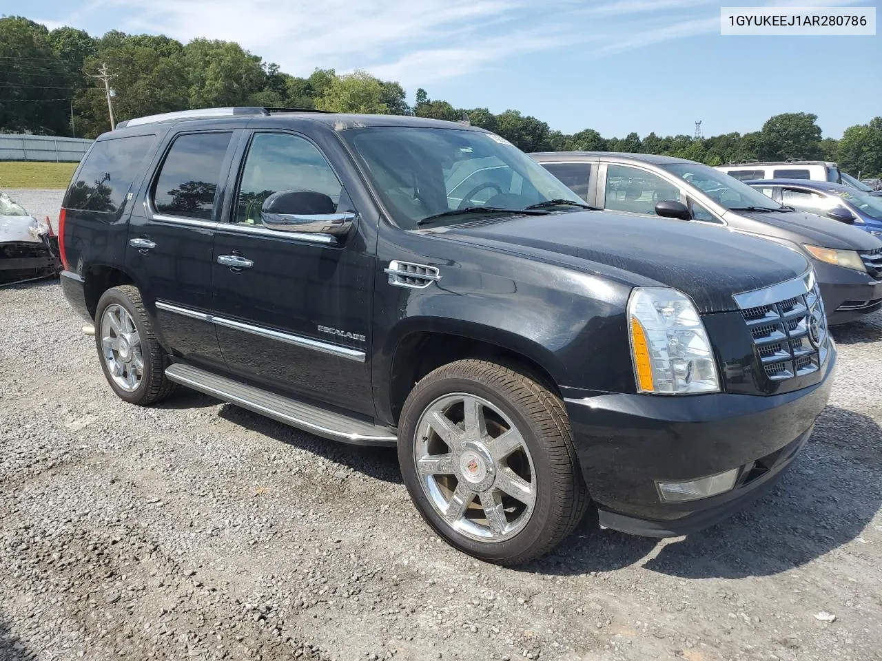 2010 Cadillac Escalade Hybrid VIN: 1GYUKEEJ1AR280786 Lot: 70295294