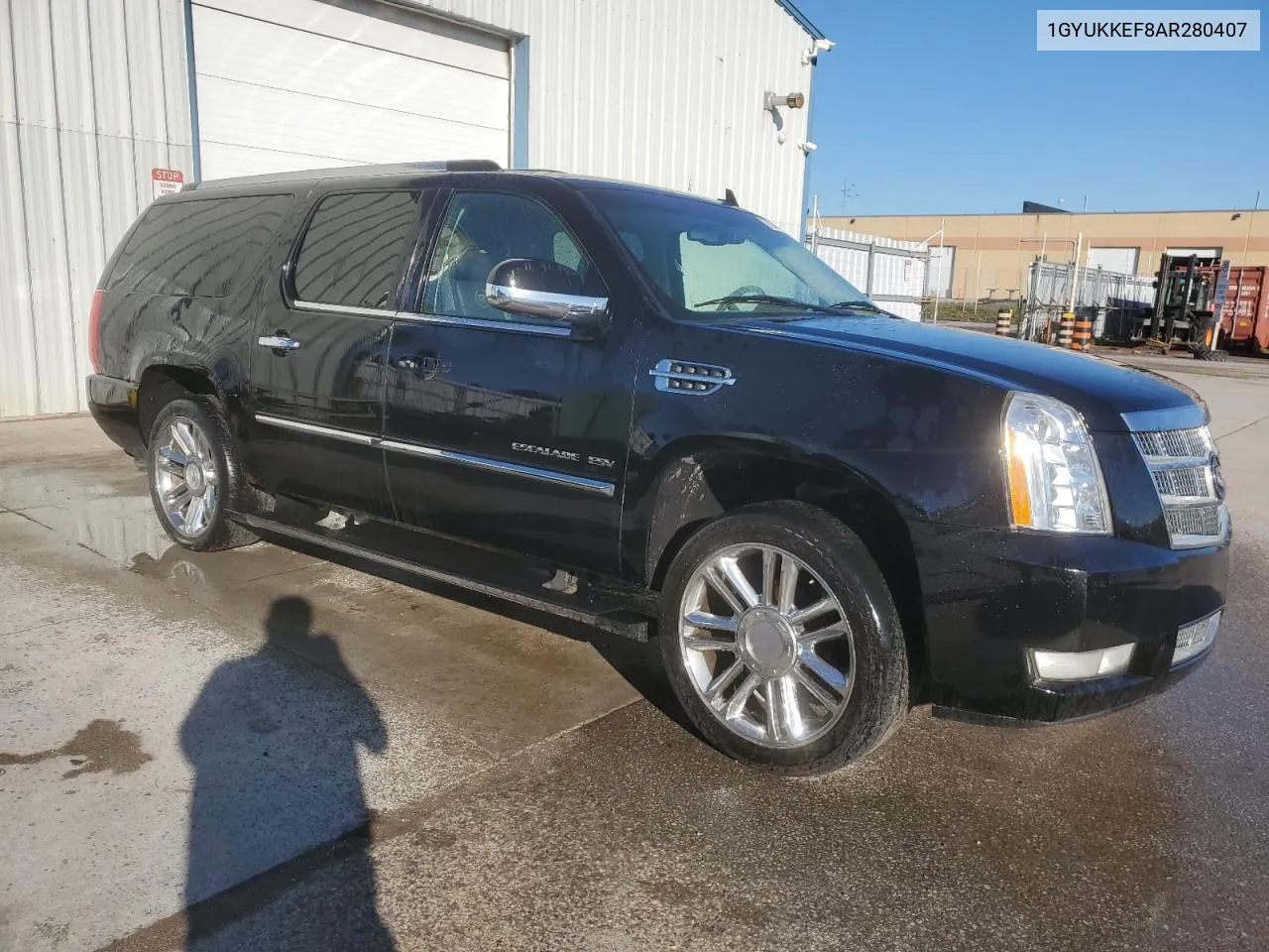 2010 Cadillac Escalade Esv Platinum VIN: 1GYUKKEF8AR280407 Lot: 70346764