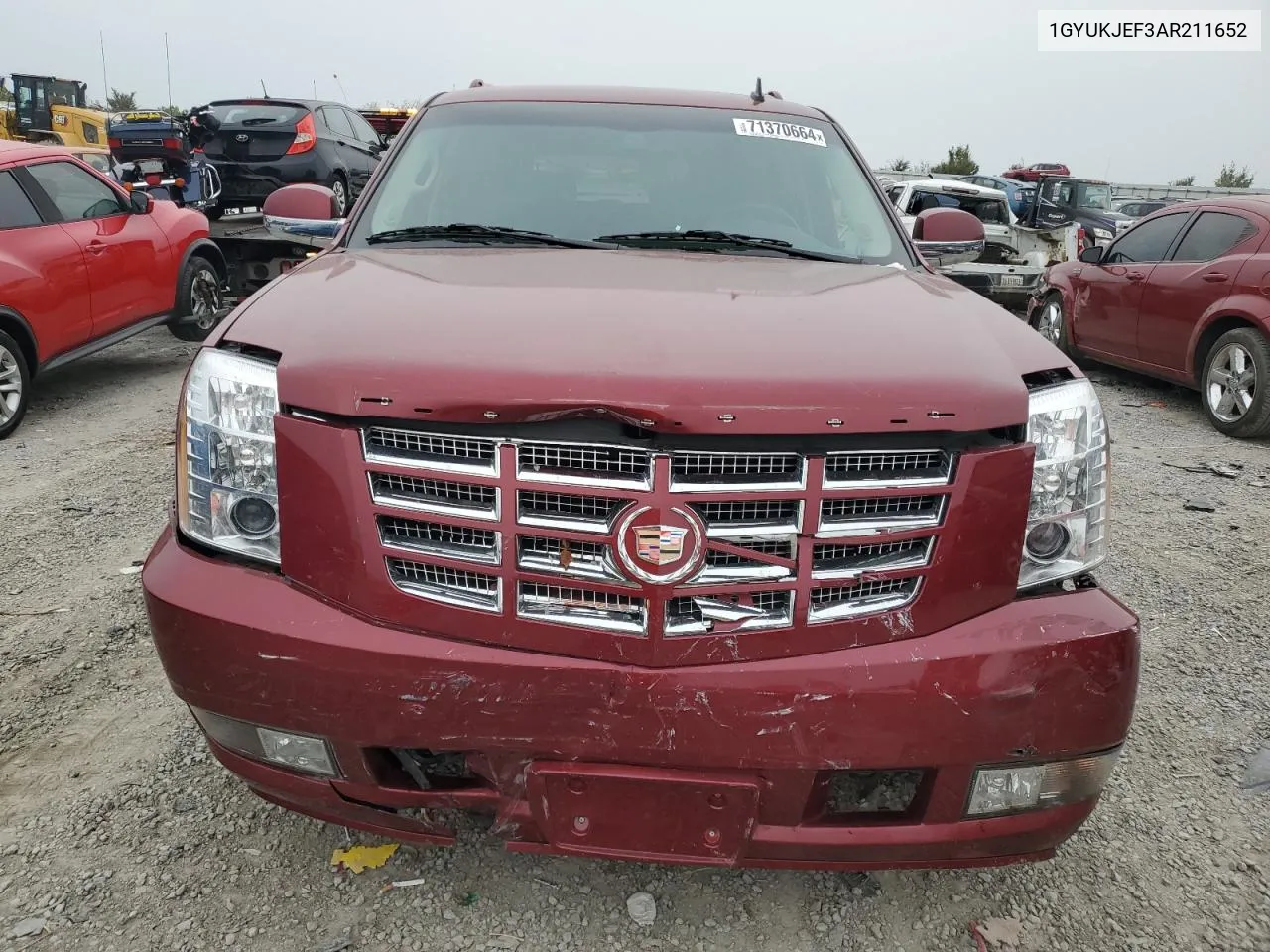 1GYUKJEF3AR211652 2010 Cadillac Escalade Esv Premium