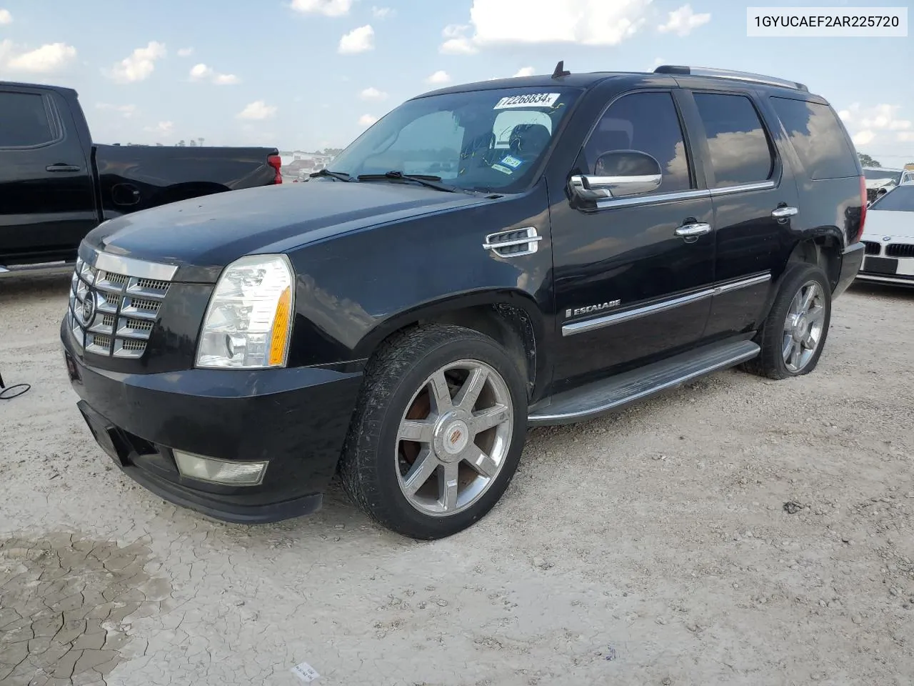 2010 Cadillac Escalade VIN: 1GYUCAEF2AR225720 Lot: 72268834