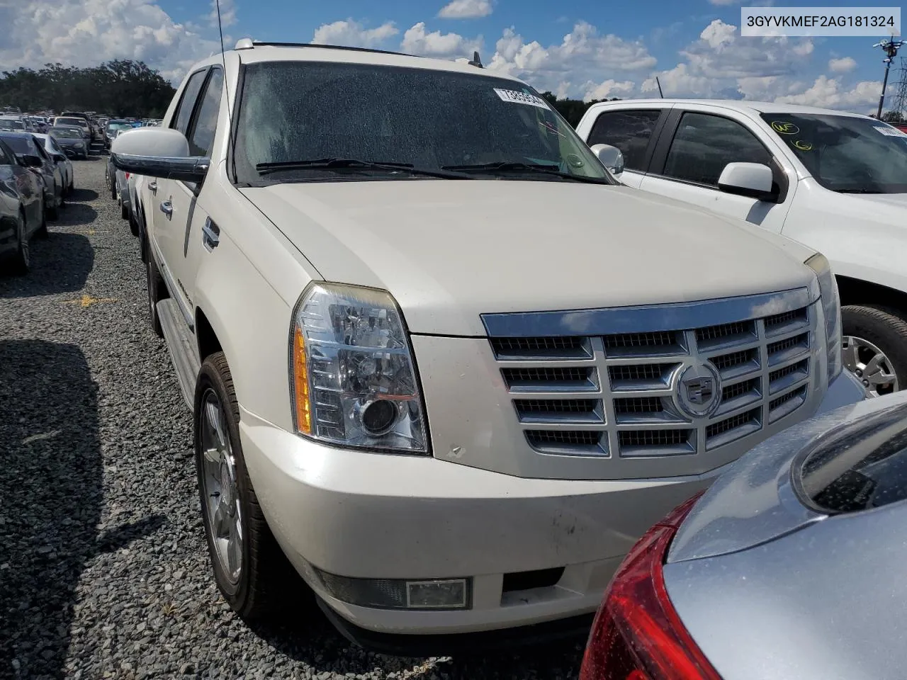 2010 Cadillac Escalade Ext Luxury VIN: 3GYVKMEF2AG181324 Lot: 73859544