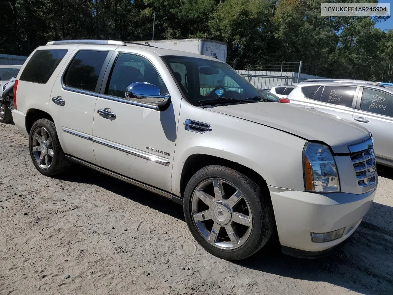 2010 Cadillac Escalade Premium VIN: 1GYUKCEF4AR245904 Lot: 76631154