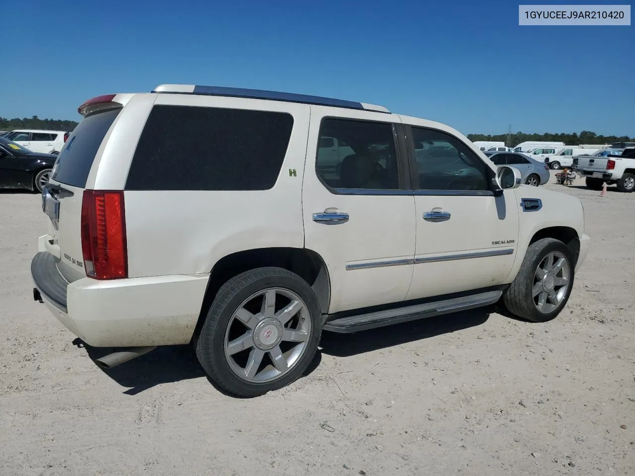 2010 Cadillac Escalade Hybrid VIN: 1GYUCEEJ9AR210420 Lot: 76682934