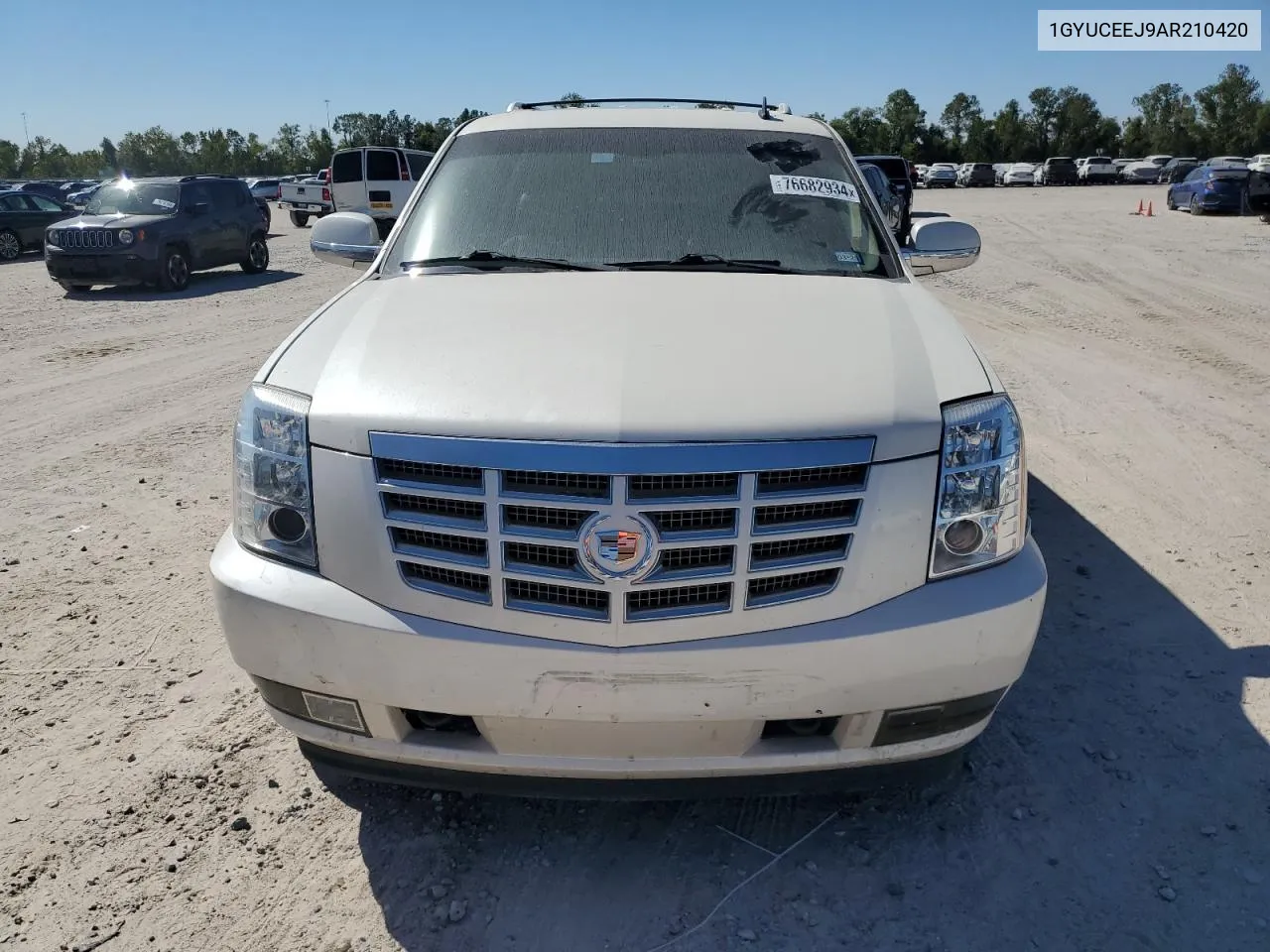 2010 Cadillac Escalade Hybrid VIN: 1GYUCEEJ9AR210420 Lot: 76682934