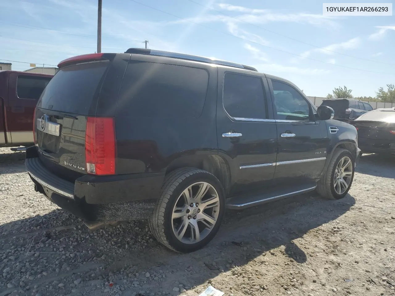 2010 Cadillac Escalade VIN: 1GYUKAEF1AR266293 Lot: 77749464