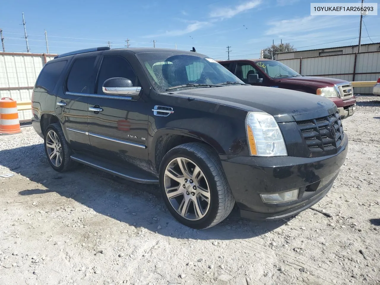 2010 Cadillac Escalade VIN: 1GYUKAEF1AR266293 Lot: 77749464