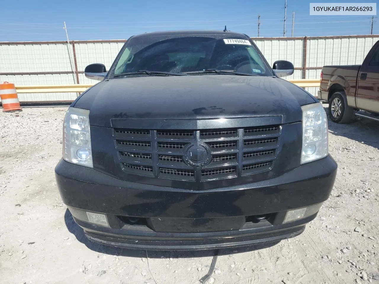 2010 Cadillac Escalade VIN: 1GYUKAEF1AR266293 Lot: 77749464