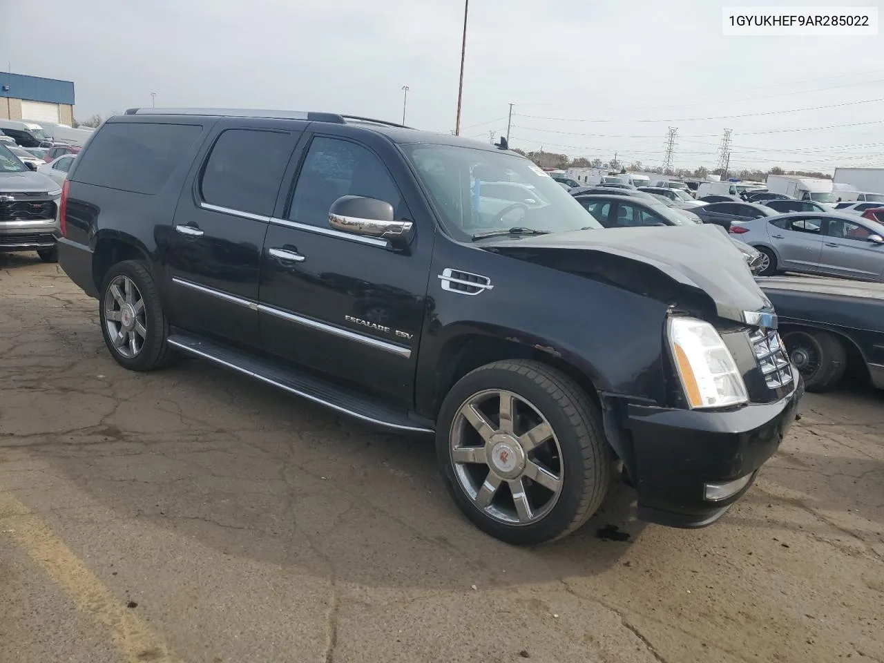 2010 Cadillac Escalade Esv Luxury VIN: 1GYUKHEF9AR285022 Lot: 78623674