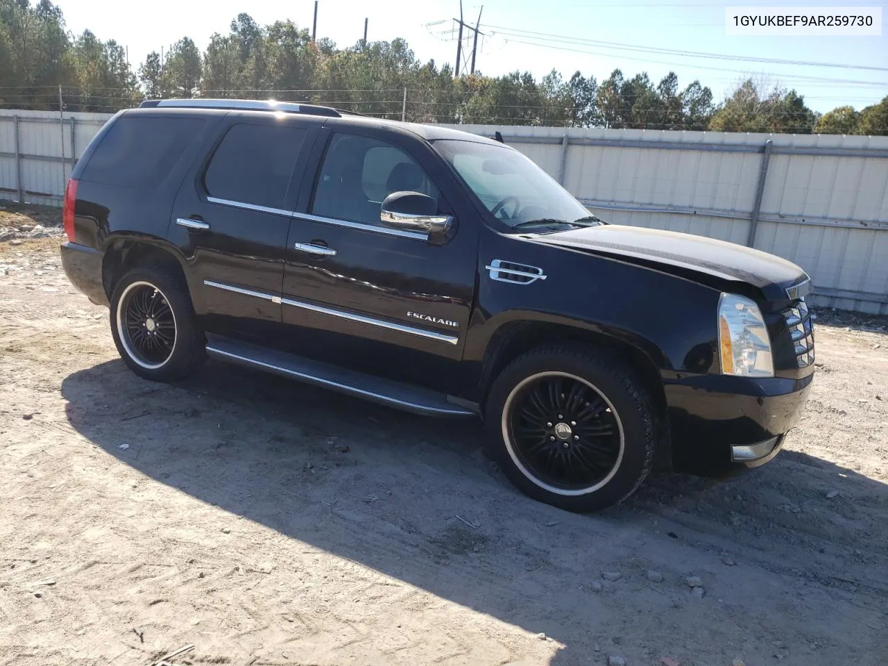 2010 Cadillac Escalade Luxury VIN: 1GYUKBEF9AR259730 Lot: 78677094