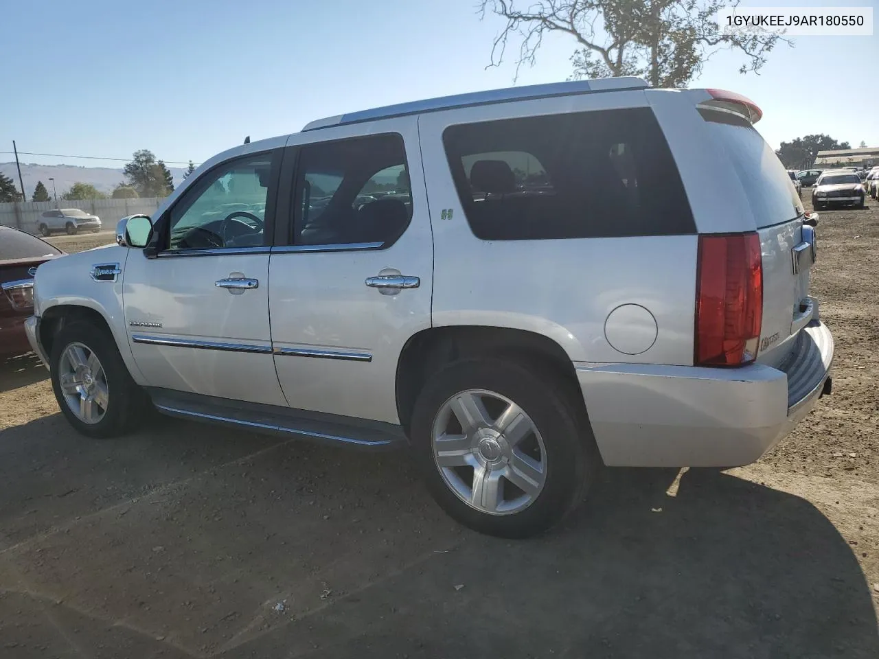 2010 Cadillac Escalade Hybrid VIN: 1GYUKEEJ9AR180550 Lot: 79891334