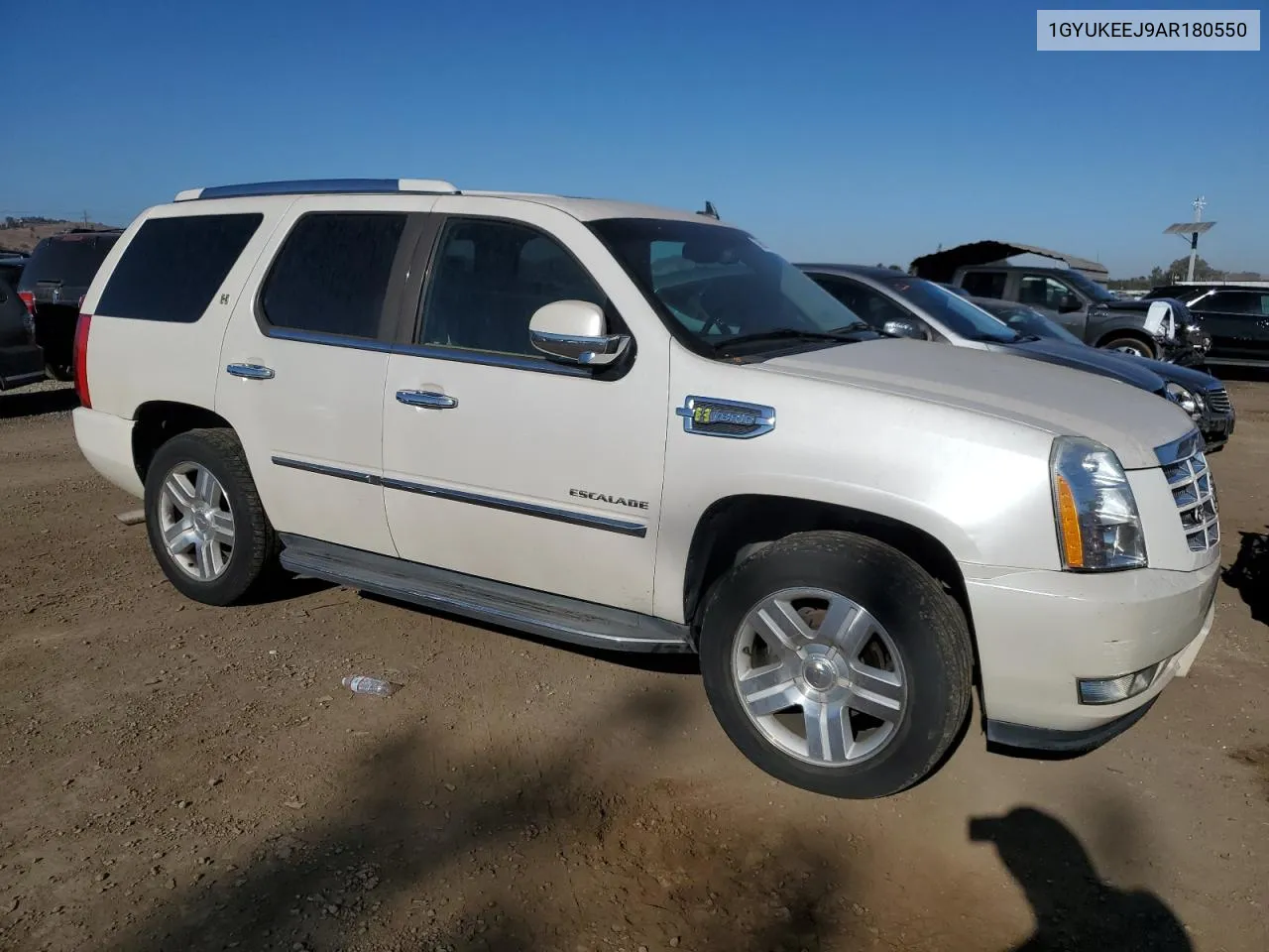 2010 Cadillac Escalade Hybrid VIN: 1GYUKEEJ9AR180550 Lot: 79891334