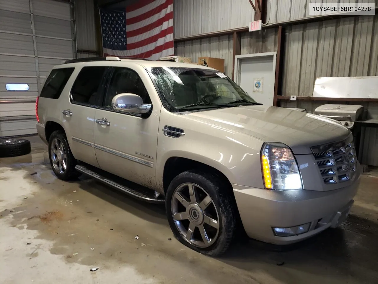 2011 Cadillac Escalade Luxury VIN: 1GYS4BEF6BR104278 Lot: 39208134