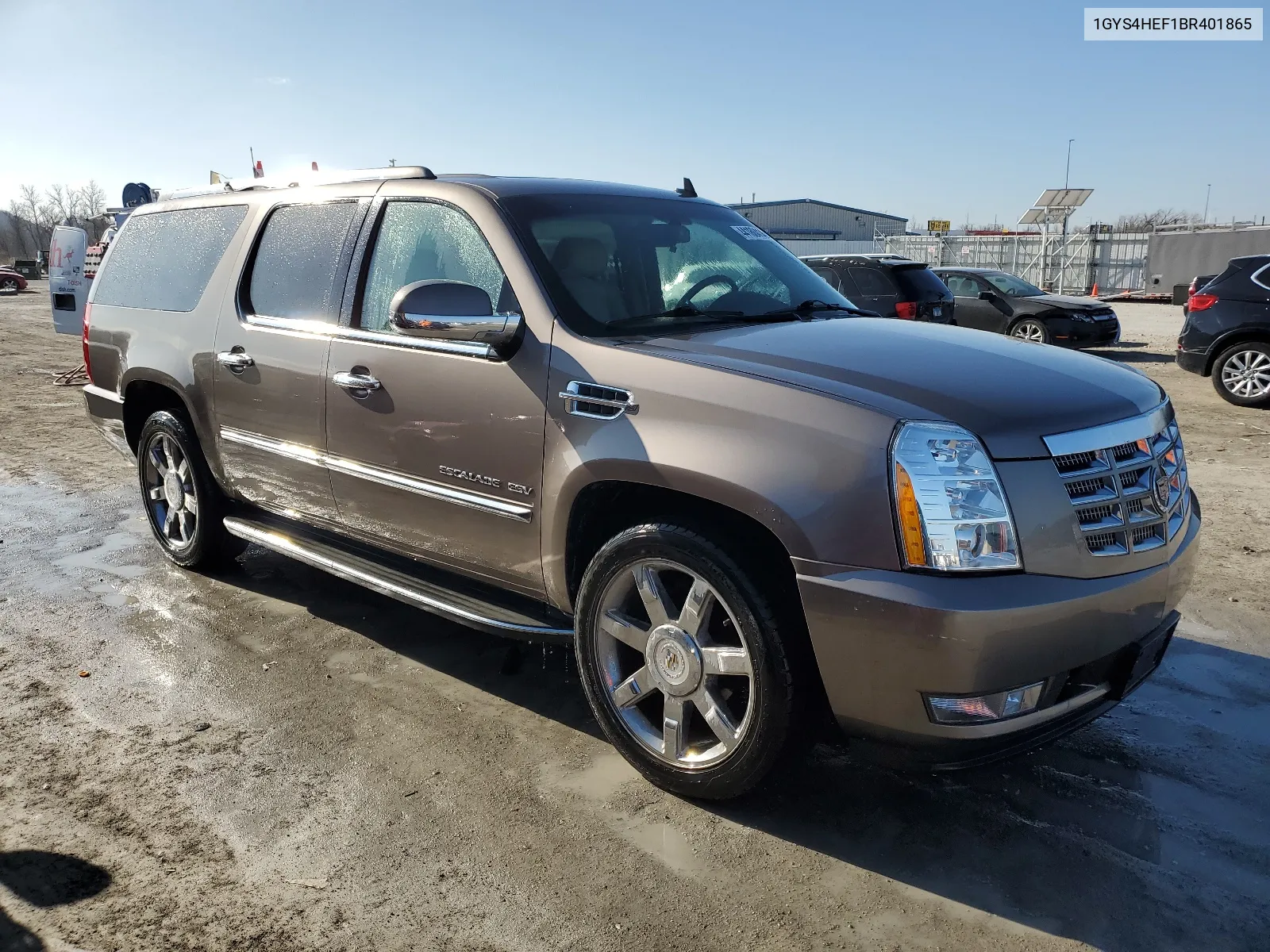 2011 Cadillac Escalade Esv Luxury VIN: 1GYS4HEF1BR401865 Lot: 44180414