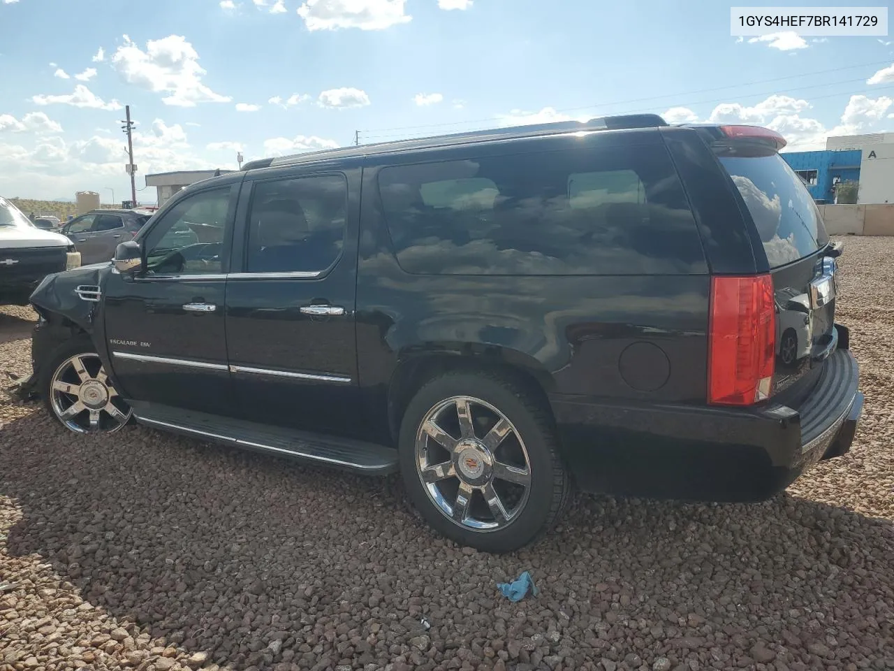 2011 Cadillac Escalade Esv Luxury VIN: 1GYS4HEF7BR141729 Lot: 47353434