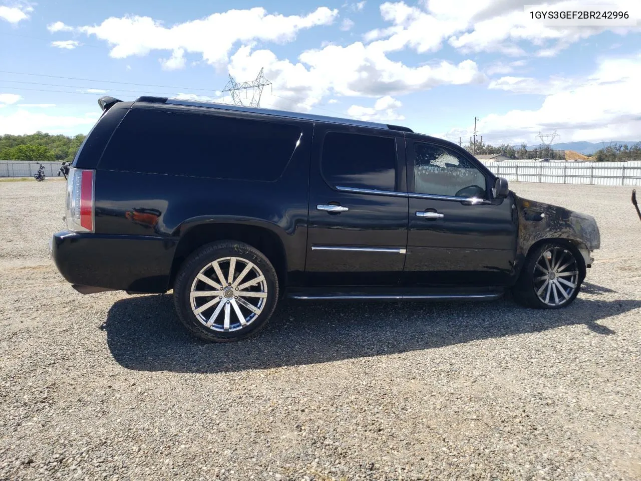 2011 Cadillac Escalade Esv VIN: 1GYS3GEF2BR242996 Lot: 52866064