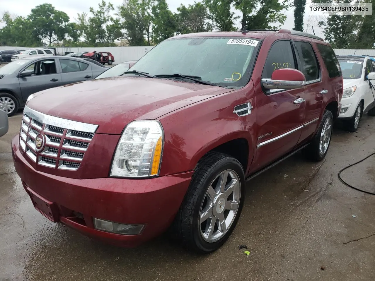 2011 Cadillac Escalade Premium VIN: 1GYS4CEF9BR139435 Lot: 57055194