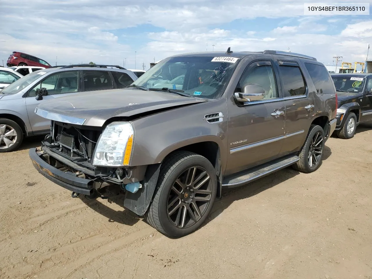 2011 Cadillac Escalade Luxury VIN: 1GYS4BEF1BR365110 Lot: 63274464