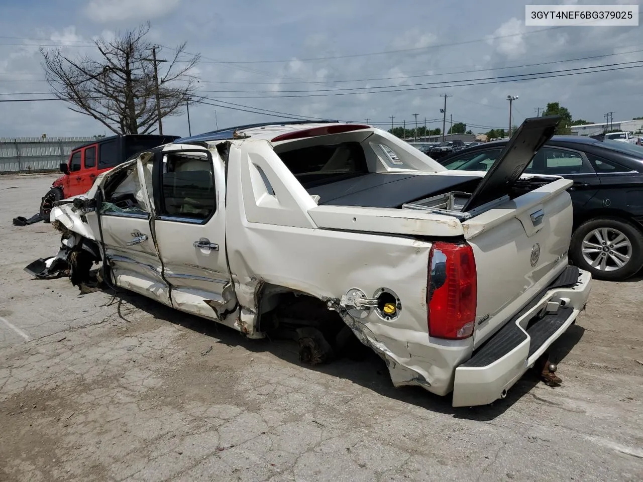 2011 Cadillac Escalade Ext Premium VIN: 3GYT4NEF6BG379025 Lot: 65561134