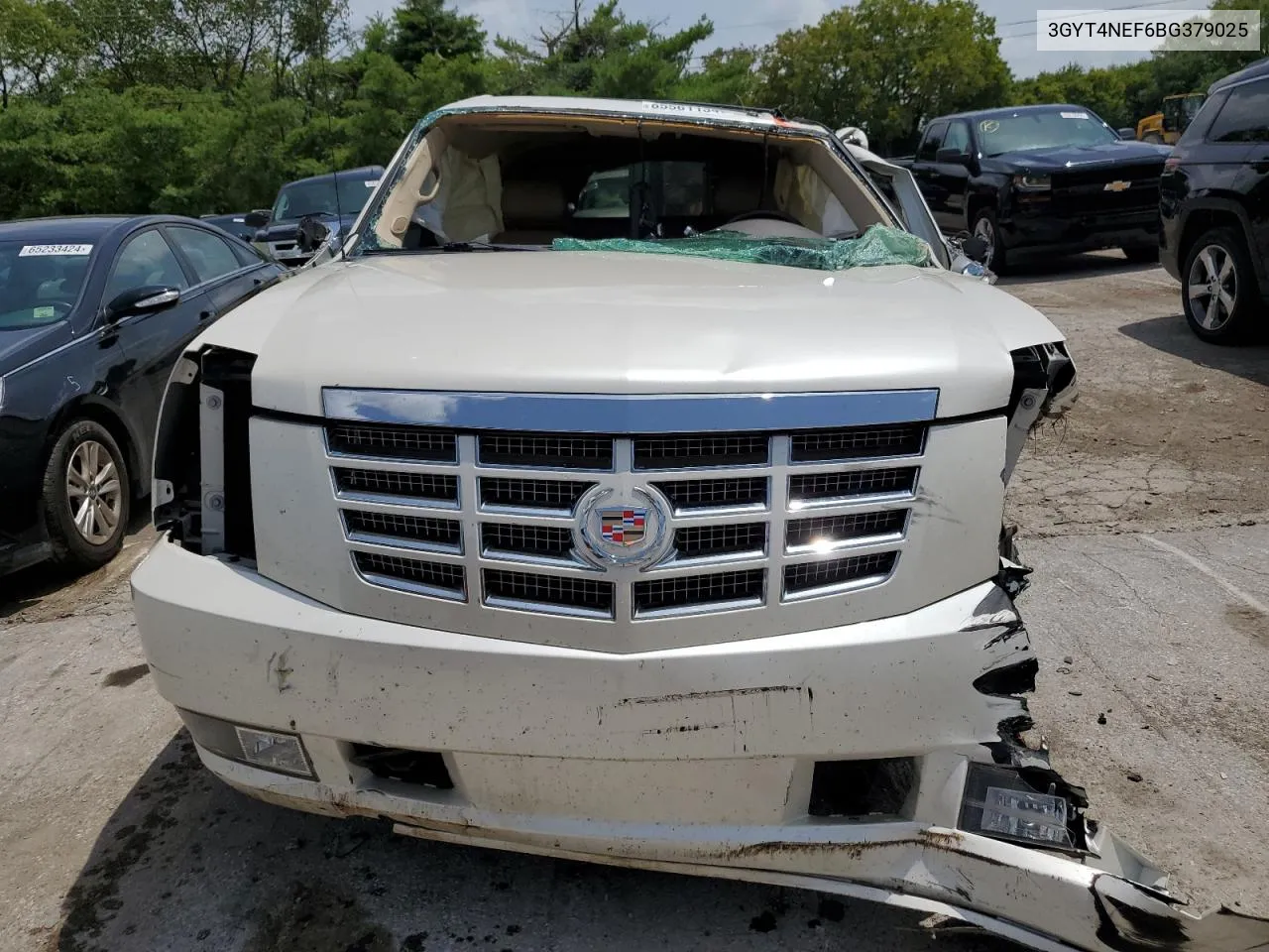 2011 Cadillac Escalade Ext Premium VIN: 3GYT4NEF6BG379025 Lot: 65561134