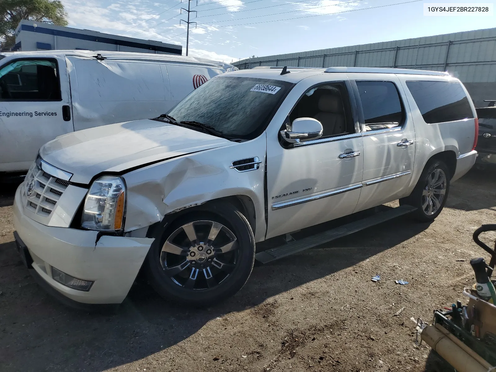 2011 Cadillac Escalade Esv Premium VIN: 1GYS4JEF2BR227828 Lot: 66059644