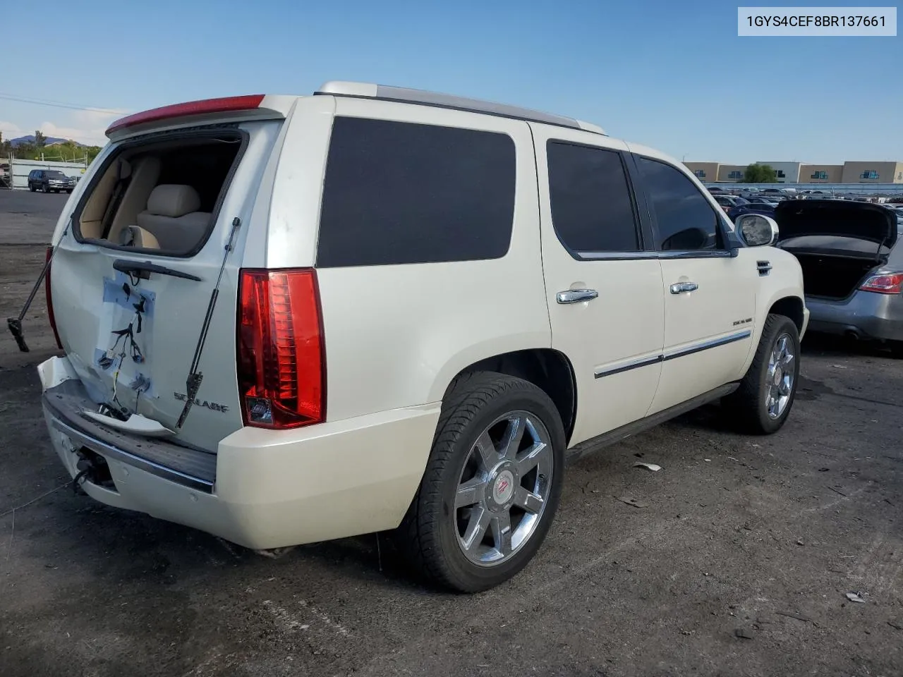 2011 Cadillac Escalade Premium VIN: 1GYS4CEF8BR137661 Lot: 66319904