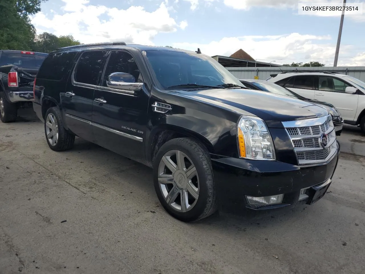 2011 Cadillac Escalade Esv Platinum VIN: 1GYS4KEF3BR273514 Lot: 66936294