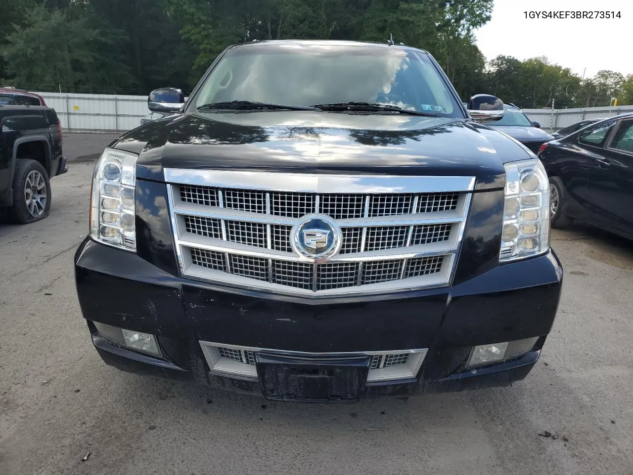 2011 Cadillac Escalade Esv Platinum VIN: 1GYS4KEF3BR273514 Lot: 66936294