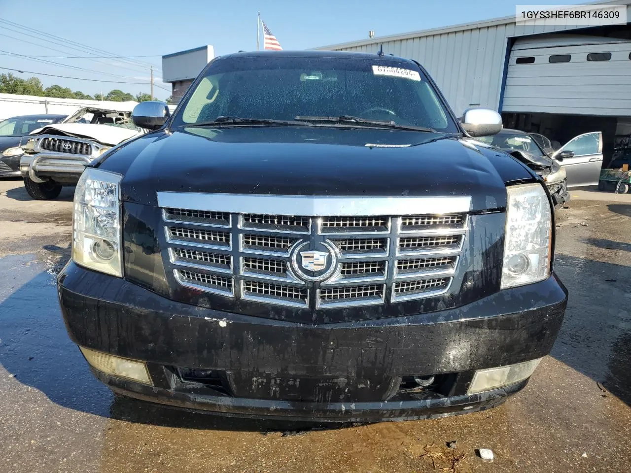 2011 Cadillac Escalade Esv Luxury VIN: 1GYS3HEF6BR146309 Lot: 67864264