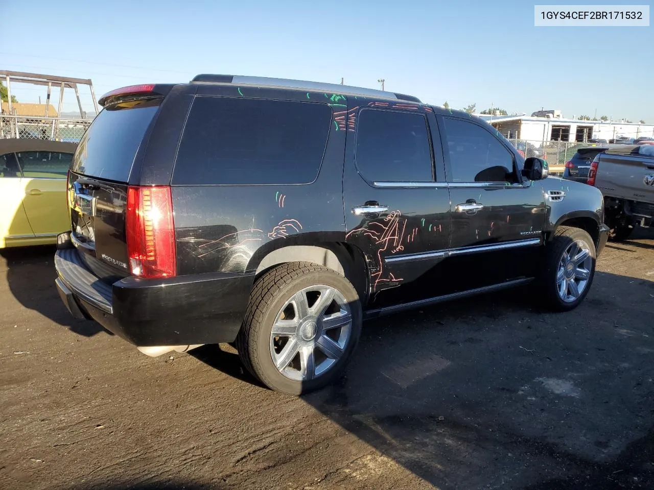 2011 Cadillac Escalade Premium VIN: 1GYS4CEF2BR171532 Lot: 69108154