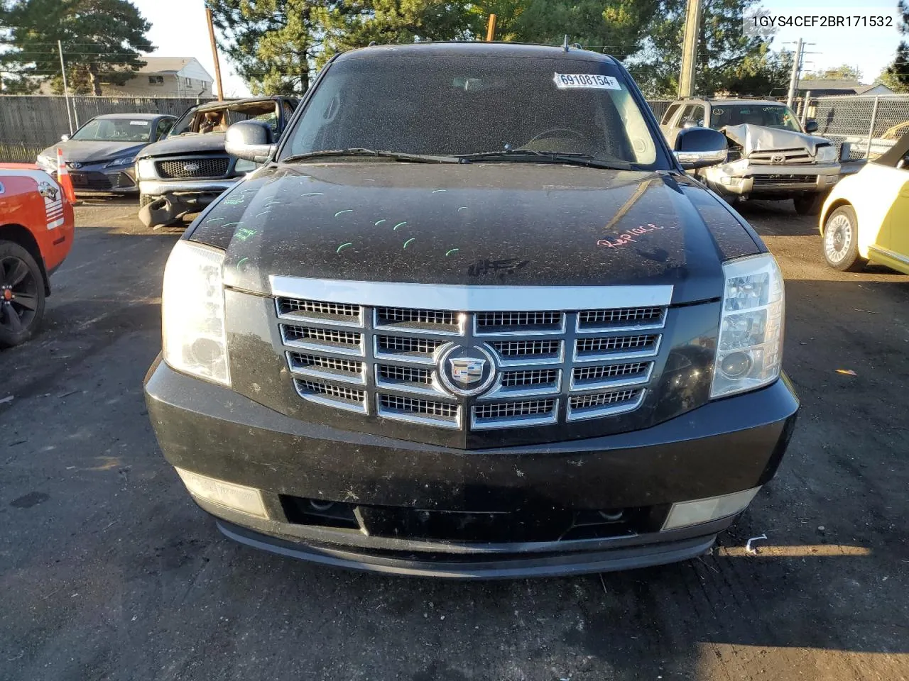 1GYS4CEF2BR171532 2011 Cadillac Escalade Premium