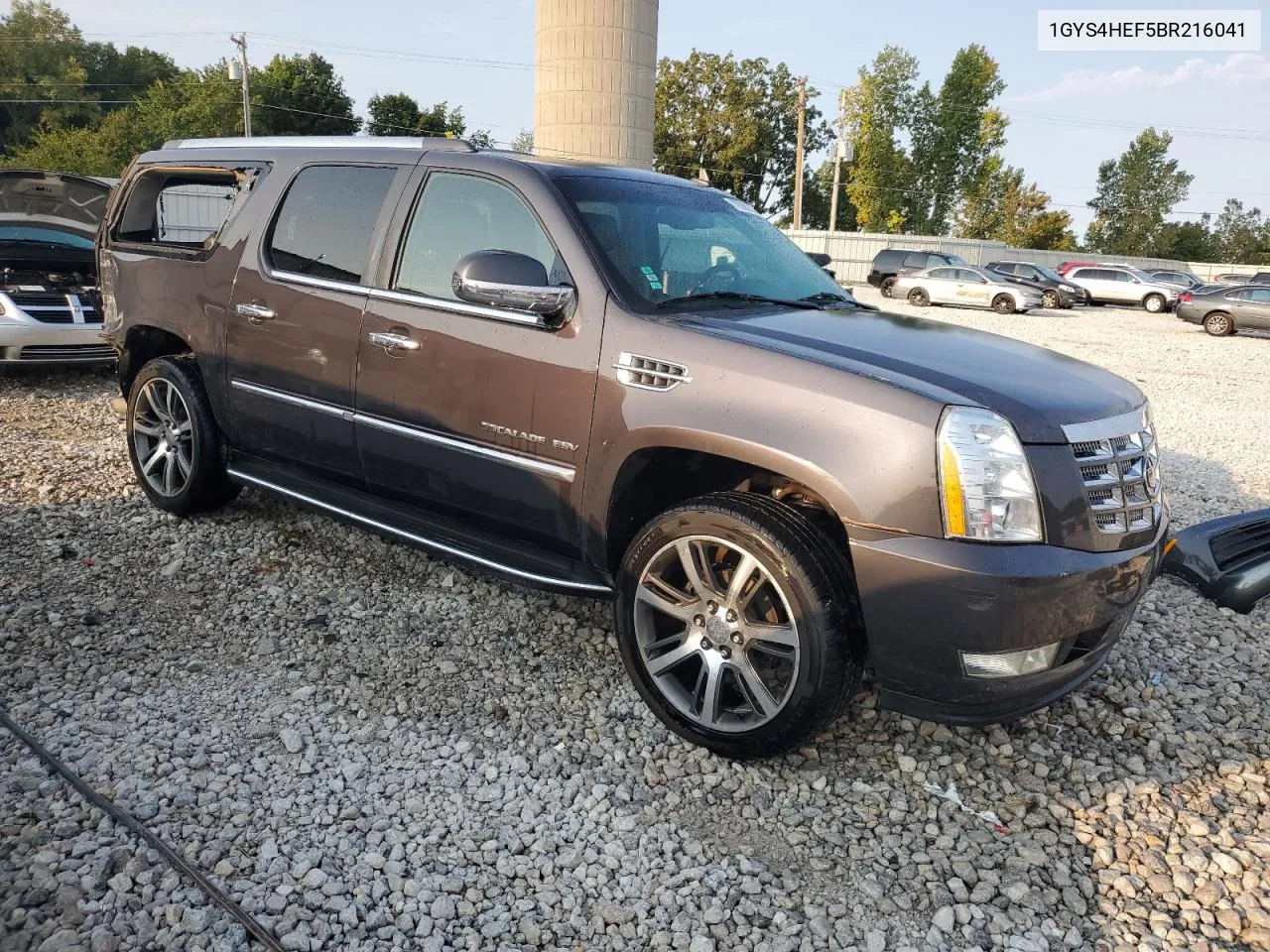 2011 Cadillac Escalade Esv Luxury VIN: 1GYS4HEF5BR216041 Lot: 70660374