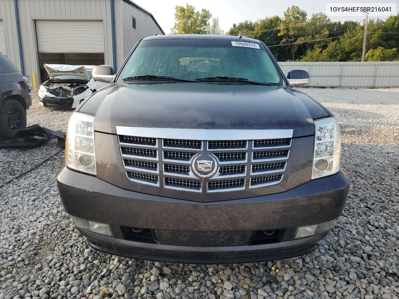 1GYS4HEF5BR216041 2011 Cadillac Escalade Esv Luxury