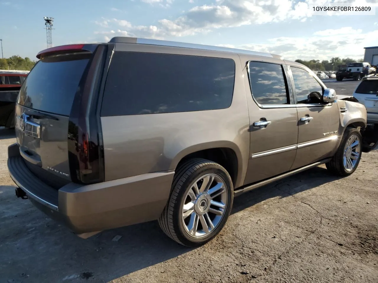 2011 Cadillac Escalade Esv Platinum VIN: 1GYS4KEF0BR126809 Lot: 70992854