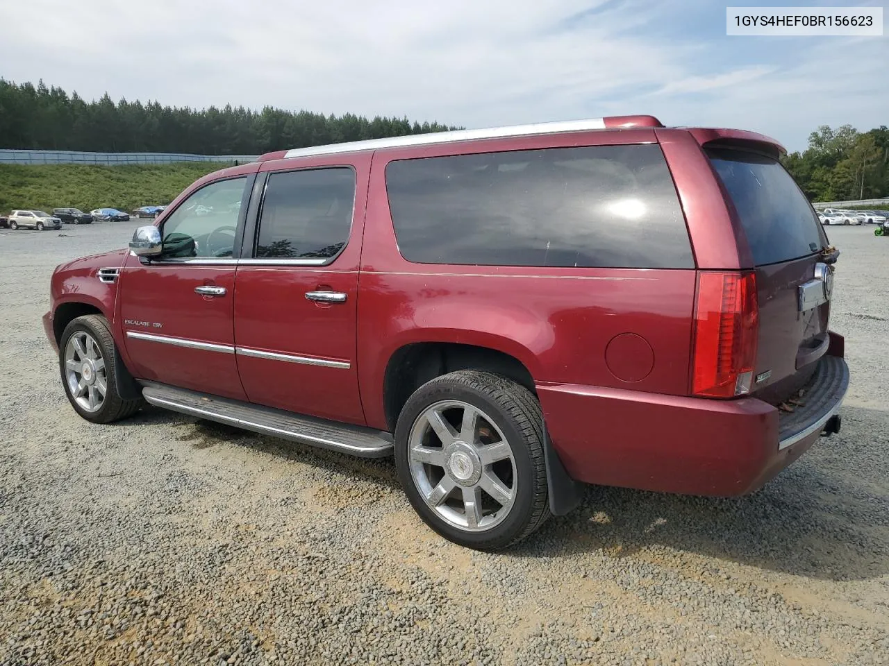 2011 Cadillac Escalade Esv Luxury VIN: 1GYS4HEF0BR156623 Lot: 71173024