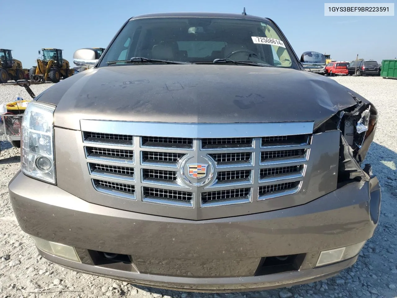 2011 Cadillac Escalade Luxury VIN: 1GYS3BEF9BR223591 Lot: 72508614