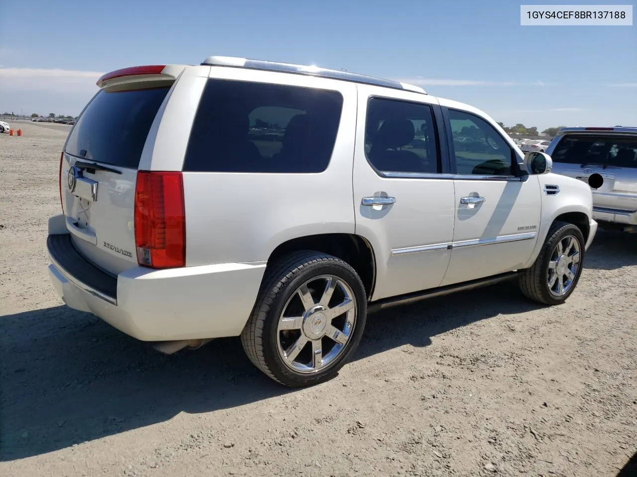 2011 Cadillac Escalade Premium VIN: 1GYS4CEF8BR137188 Lot: 72575834