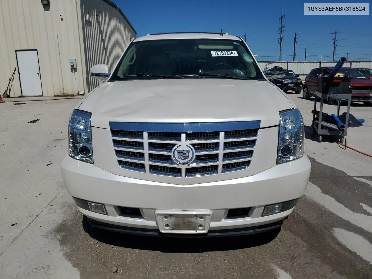 1GYS3AEF6BR318524 2011 Cadillac Escalade