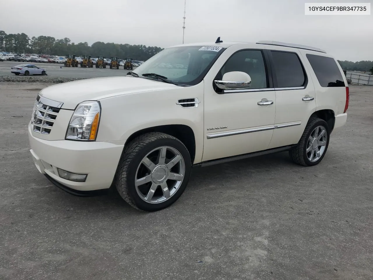 2011 Cadillac Escalade Premium VIN: 1GYS4CEF9BR347735 Lot: 72801524