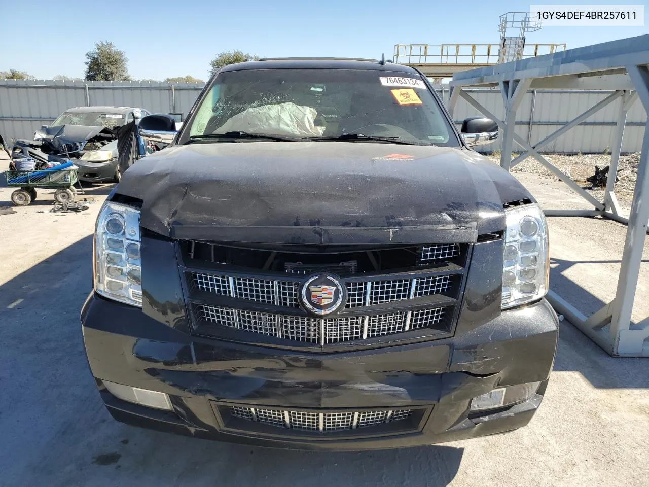 2011 Cadillac Escalade Platinum VIN: 1GYS4DEF4BR257611 Lot: 76463134