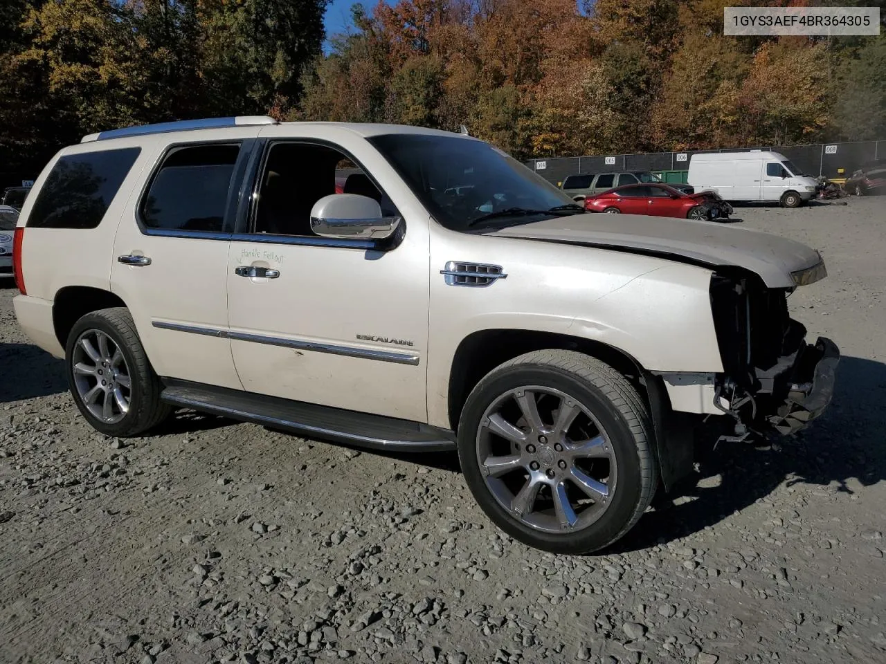 2011 Cadillac Escalade VIN: 1GYS3AEF4BR364305 Lot: 77535294