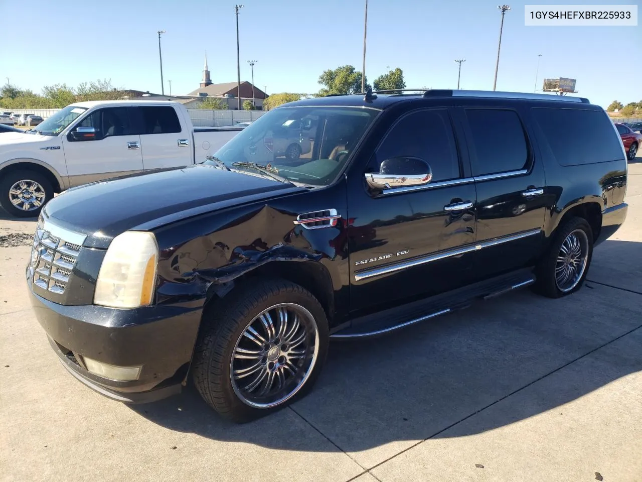 2011 Cadillac Escalade Esv Luxury VIN: 1GYS4HEFXBR225933 Lot: 78865184