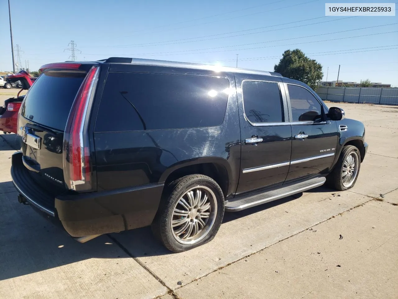 2011 Cadillac Escalade Esv Luxury VIN: 1GYS4HEFXBR225933 Lot: 78865184