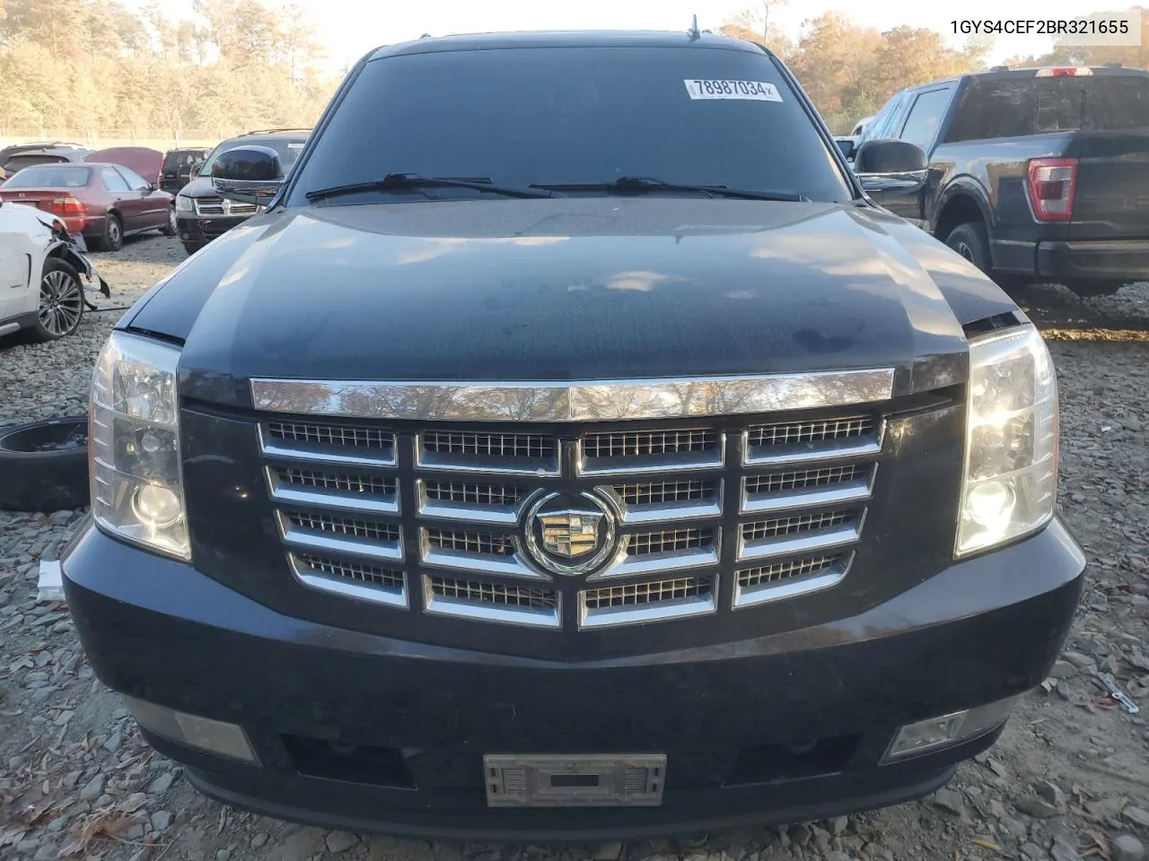 2011 Cadillac Escalade Premium VIN: 1GYS4CEF2BR321655 Lot: 78987034