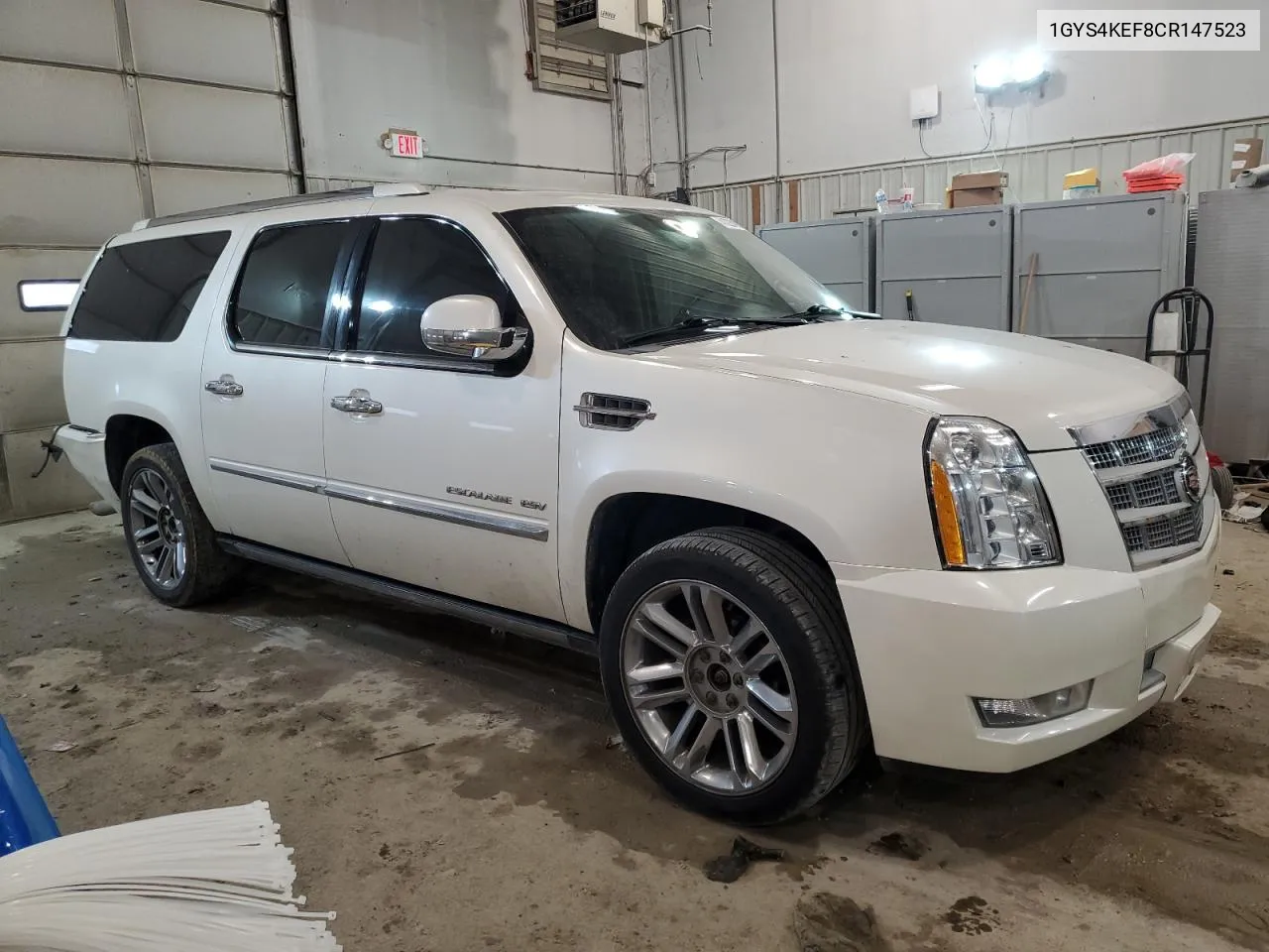 2012 Cadillac Escalade Esv Platinum VIN: 1GYS4KEF8CR147523 Lot: 41224014