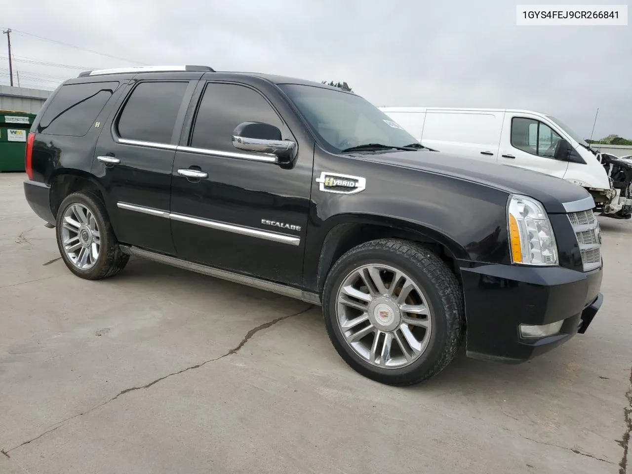 1GYS4FEJ9CR266841 2012 Cadillac Escalade Platinum Hybrid